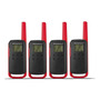 3 Radios Motorola Hasta 32km* Micro Usb T210tp 22ch Vox Scan Bandas De Frecuencia Gmrs/frs Color Negro