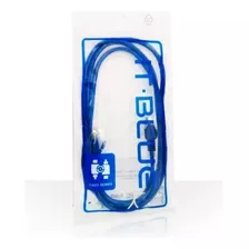 Cabo De Rede Rj45 5m Ethernet Lan Rj45 Cat5e Azul 3 Metros