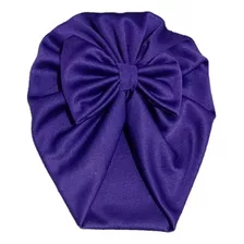 Touca Gorro Turbante Com Laço Infantil Bebê Menina Rn A 06 M