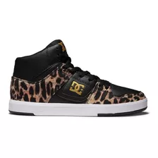 Zapatilla Dc Shoes Cure High-top Shoes Mujer Chita / Negro
