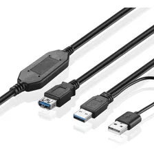 Tnp Adaptador De Cable De Extension Usb De 30 Pies - Tipo A