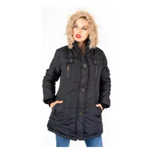 Campera Camperon Larga Mujer Inflable Abrigada Impermeable!