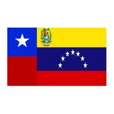 Bandera De Chile/ Venezuela 150 Cm X 90 Cm 