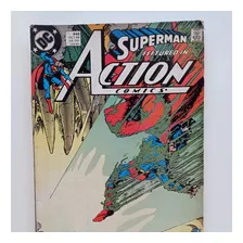 Hq Action Comics Nº 646 - Superman - 1989 - Importada 