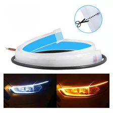 60cm Par Tira Led Drl Flexible Direccional Secuencial Auto