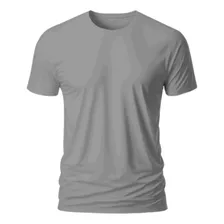 Kit 5 Camisetas Masculina Lisa Slim 100% Algodão Diver Cores