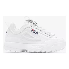 Tenis Fila Disruptor 2 Blanco De Niñas Original