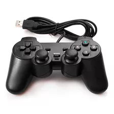 Controle Com Fio Joystick Usb Analogico Dualshock Pc E Not