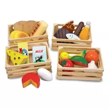 Melissa &amp; Doug Grupos De Alimentos De Juguete, Juguete