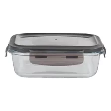 Pote Hermetico Vidrio Rectangular Horno Microfrezzer Viandac