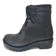 Bota Petite Jolie Inj Pvc Feminino - Preto