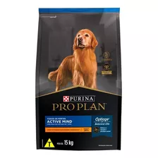 Ração Pro Plan Active Mind Cães Adultos 7+ Sabor Frango 15kg