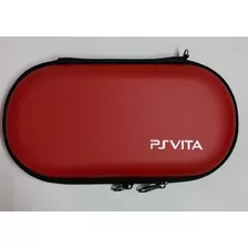 Capa Estojo Case Bag Bolsa Para Guardar Ps Vita Case Cor Vermelho