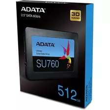 Disco Sólido Interno Adata Ultimate Su760 Asu760ss-512gt-c 512gb