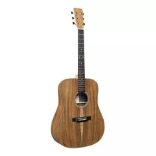 Guitarrra Electroacústica Martin X Series D-x1e Hpl- Koa Color Natural Orientación De La Mano Diestro