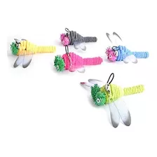 Juguete - 5 Pcs Replacement Dragonfly For Interactive Cat An