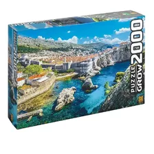 Quebra Cabeça Puzzle Dubrovnik 2000 Peças - Grow