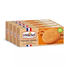 Biscoito La Grande Galette Caramelo St Michel 150g (4 Pct)