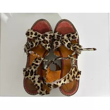 Sandalias Animal Print 