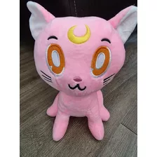 Peluche Gato Consejero Sailor Moon Rosado