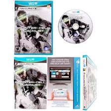 Splinter Cell Blacklist Nintendo Wii U 