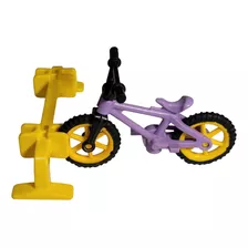 Bicicleta Playmobil - Geobra 1995 (lote 102) Antigo