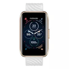 Smartwatch Motorola Watch 40 Rose Gold Google Fit Moswz40-rg