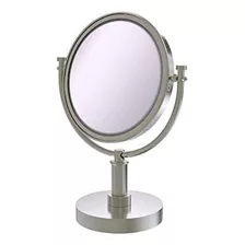 Allied Brass Dm-4-4x-sn 8-inch Table Mirror With 4x Magnific