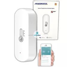 Sensor De Temperatura E Umidade Zigbee Tuya Smart