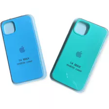 Silicone Case iPhone 14 Plus Funda Protector Silicona 