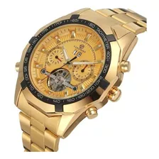 Reloj Mecánico En Acero Inoxidable Para Hombre Forsining