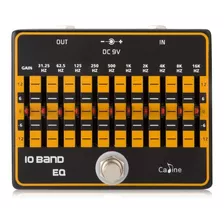 Pedal Ecualizador Caline 10 Band Eq Guitarra Bajo U Otros