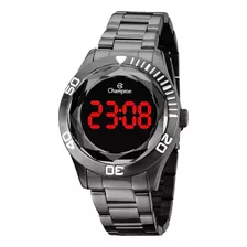 Relógio Feminino Champion Digital Ch48073c - Chumbo