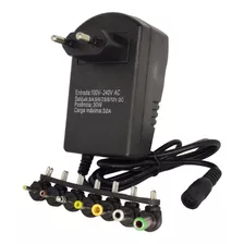 Fonte 30w Universal 7 Pinos Bivolt Até 3.0a Regulável 3v 12v