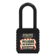 Candado Dielectrico Steelpro Color Negro