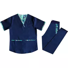 Ambo Medico Azul Dean And Co Mujer