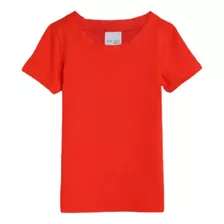 Camiseta Uniforme Malwee Feminino Tecido Uv Tam 10 Ao 18