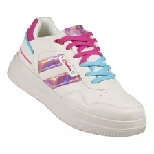 Tenis Mujer Casual Crema Clasben 06903909