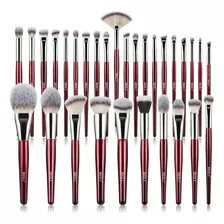 Beili Set De Brochas Para Maquillaje 30pz Originales Vegano 