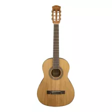 Guitarra Clásica Fender Fa-15n Para Diestros Natural Brillante