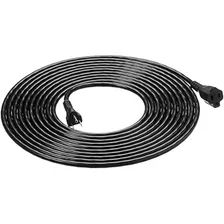 Cable De Extension Amazonbasics - 25 Pies, Negro