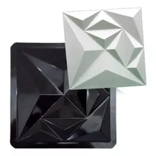 Forma 3d Diamantada 38x38cm Abs 1,5 Molde Para Gesso/cimento