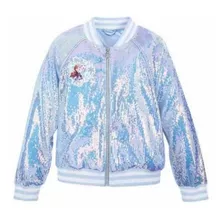 Chaqueta Disney Frozen Anna Y Elsa Con Lentejuelas! Únicas