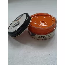 Shoe Cream Calzado Cuero Naranja Palido 50 Ml / España