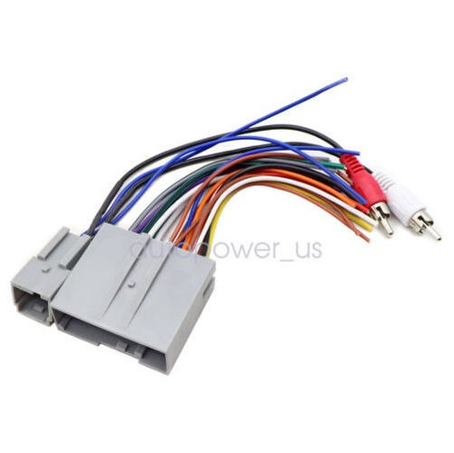 Car Stereo Radio Wire Harness Adapter Plug Fit For Ford  Tta Foto 5
