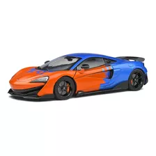  Mclaren 600lt F1 Tribute Livery 2019 Escala 1:18 Solido