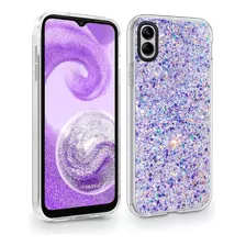 Funda Samsung Uso Rudo Mujer Brillantes Protección Cámara