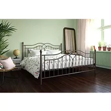 Cama De Metal Dhp Tokyo, Bronce, King