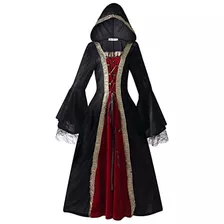 Vestido Medieval De Talla Grande, Disfraz De Princesa R...