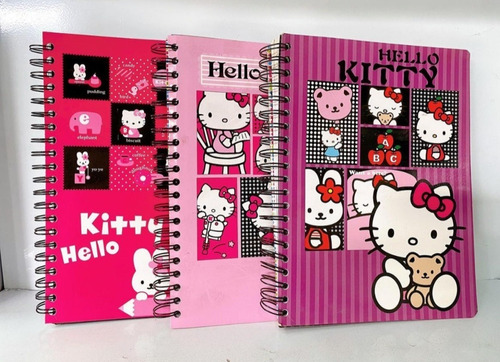 Libreta Hello Kitty 6 Materias 